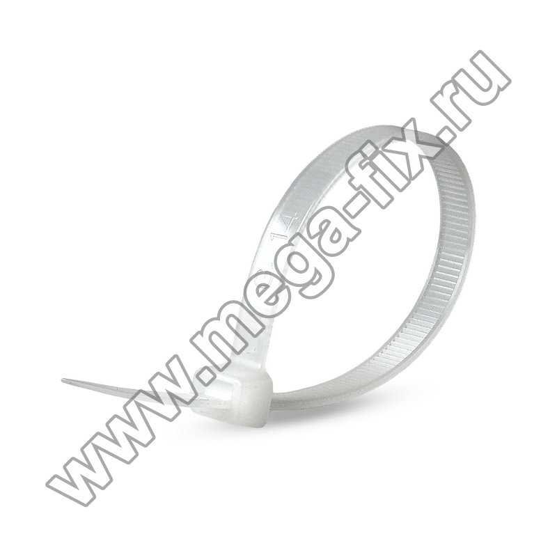 Стяжка нейлоновая MGF 4,6х500 мм белая (100 шт./ уп.)